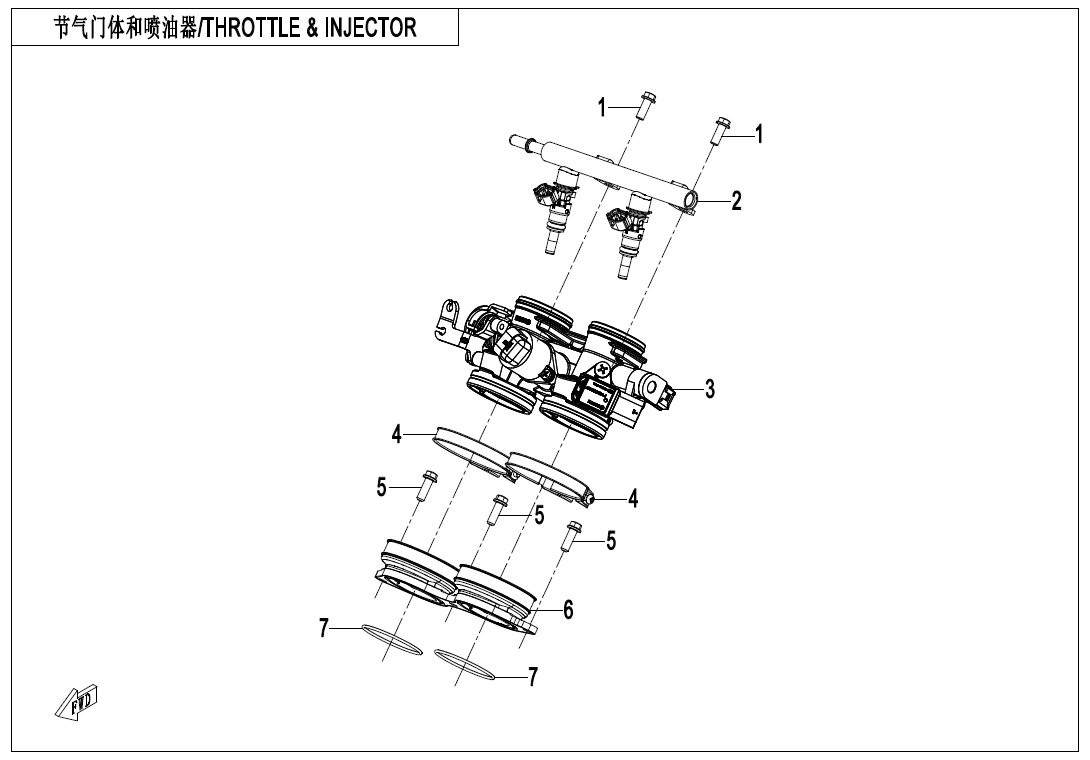 Picture of E17 - THROTTLE@^INJECTOR
