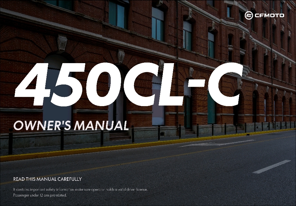 Picture of F38-A - OWNER\'S MANUAL