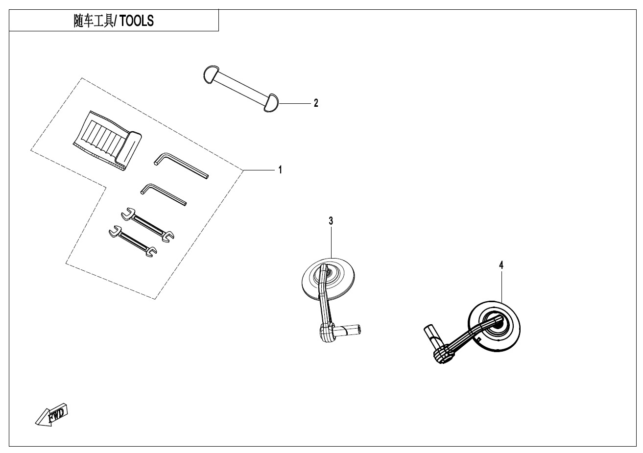 Picture of F20 - TOOLS