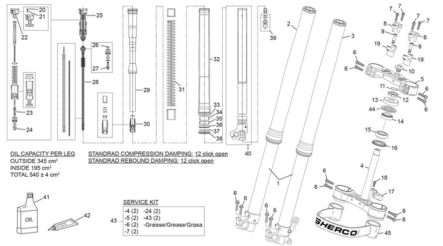 Picture of 02 - FORK KAYABA