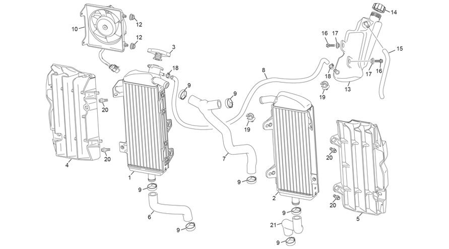 Picture of 08 - RADIATOR