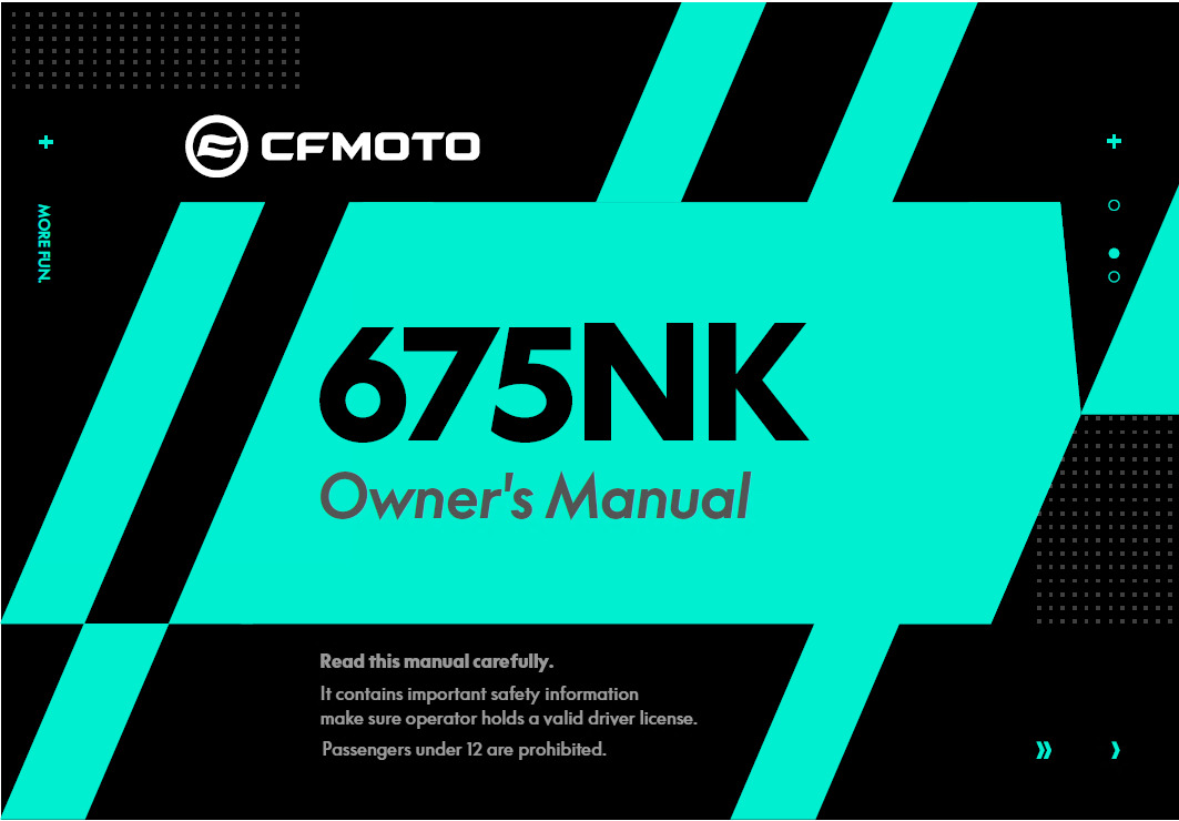 Picture of F38-A - OWNERS MANUAL
