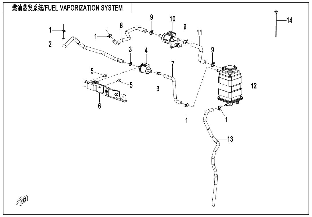 Picture of F36 - FUEL EVAPORATION SYSTEM