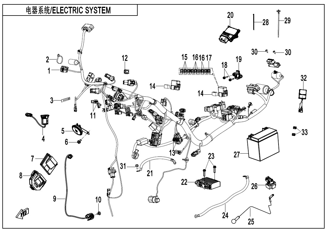 Picture of F15 - ELECTRIC SYSTEM