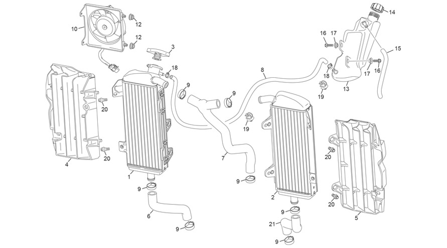 Picture of 08 - RADIATOR