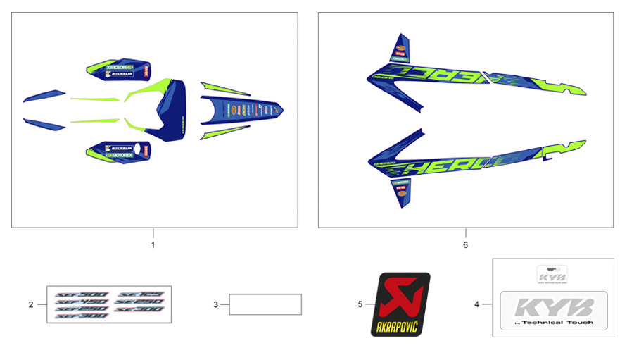 Picture of 14 - STICKERS