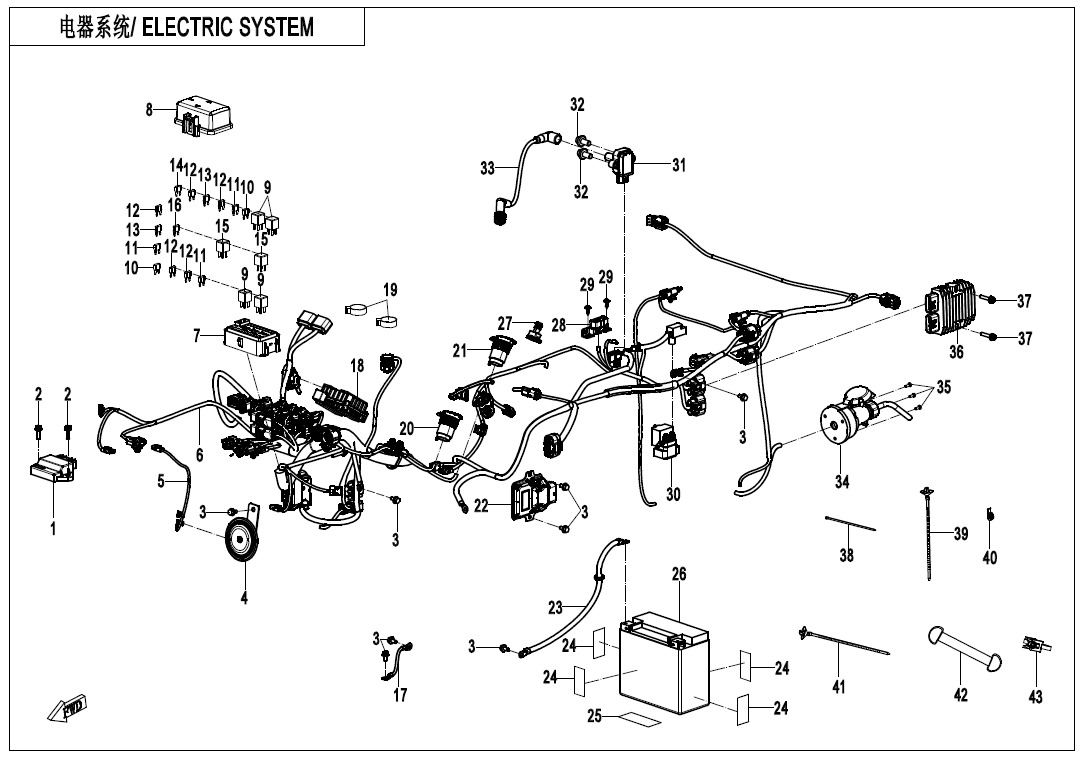 Picture of F15-1 - ELECTRIC SYSTEM