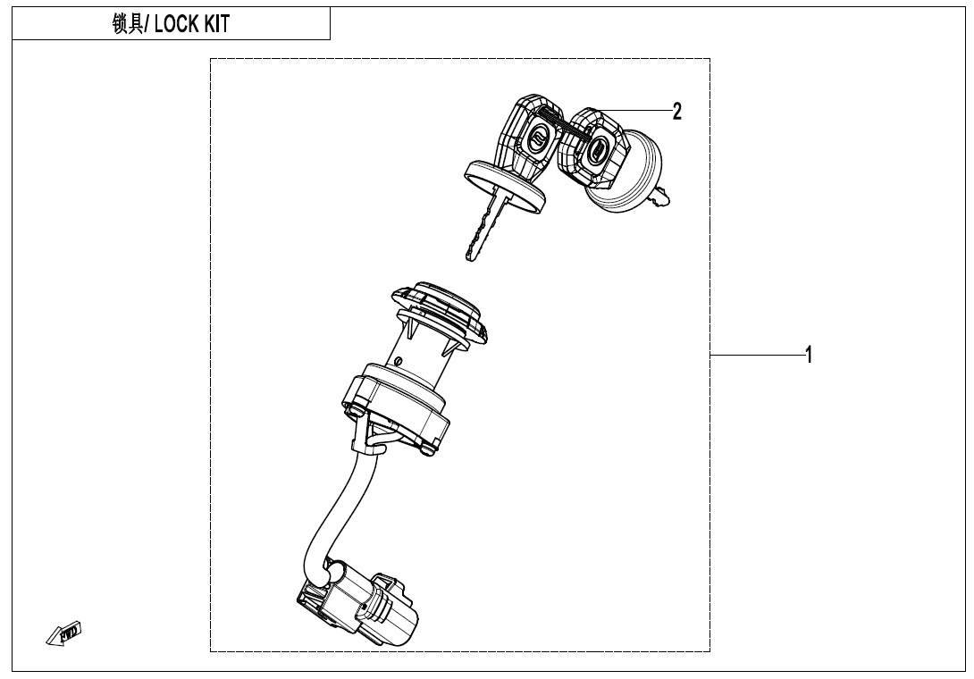 Picture of F01 - LOCK KIT