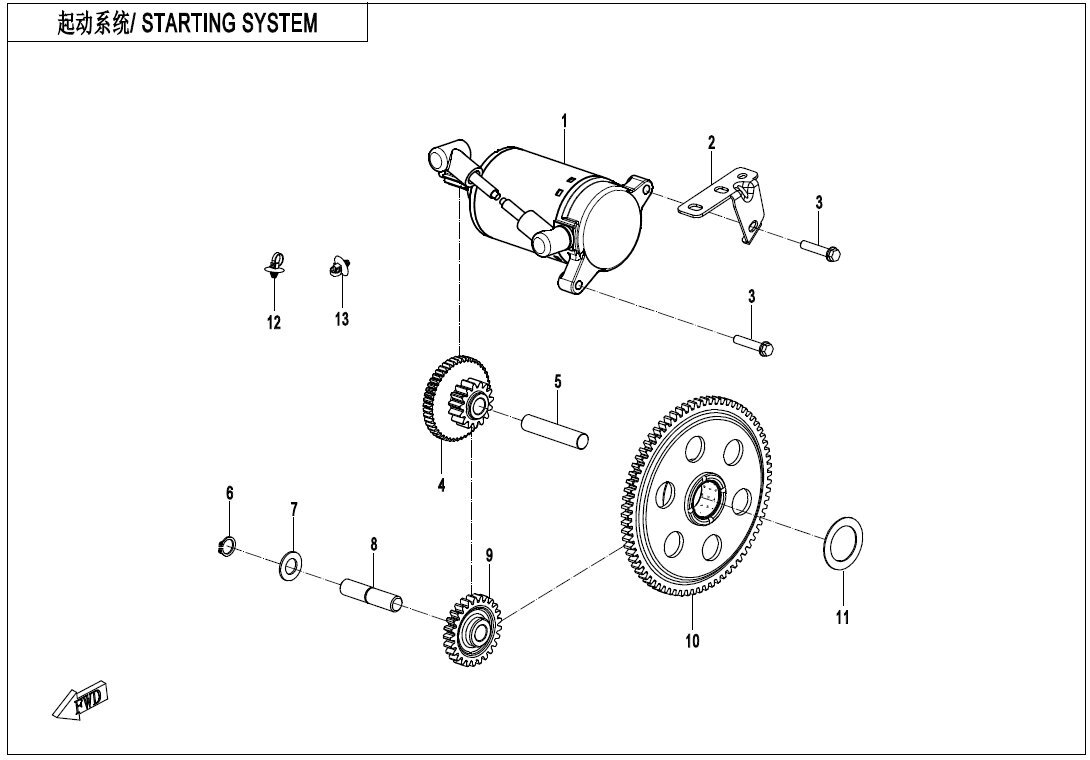 Picture of E09-V2 - STARTING SYSTEM