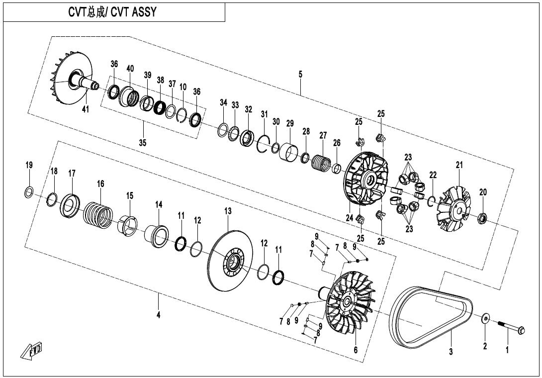 Picture of E05-V2 - CVT ASSY