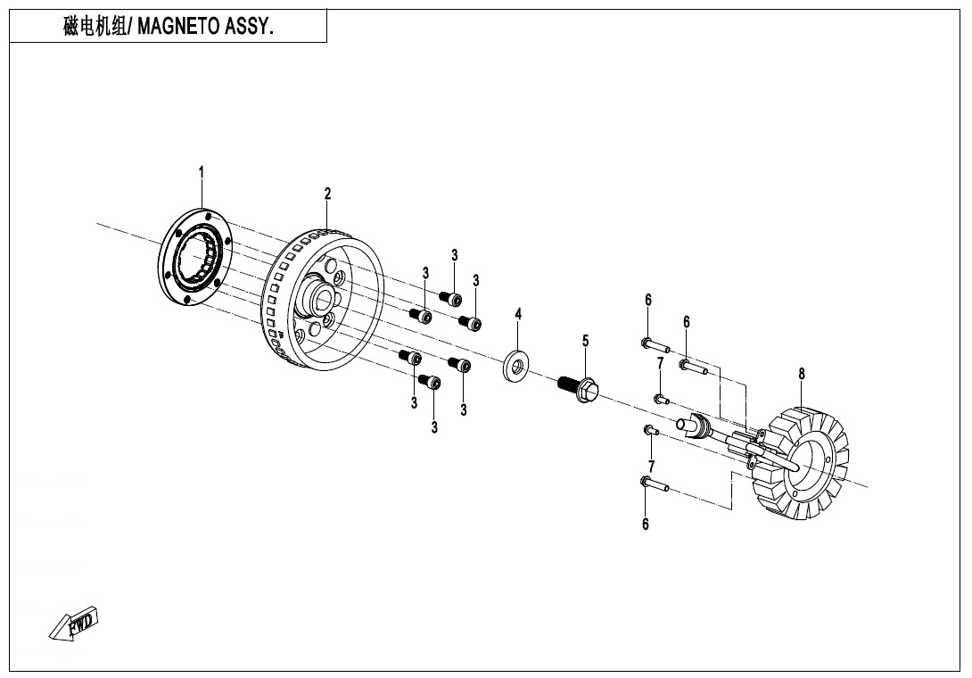 Picture of E03 - MAGNETO ASSY