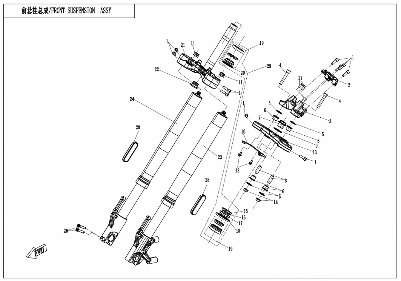 Picture of F05-1 - FRONT SUSPENSION