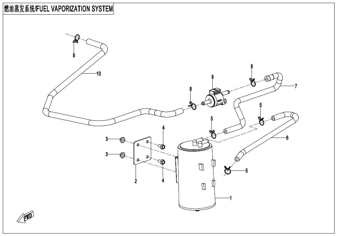 Picture of F36 - FUEL EVAPORATION SYSTEM