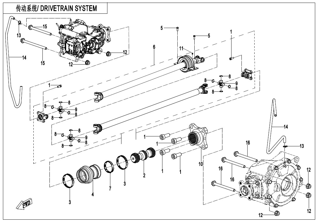 Picture of F30 - DRIVETRAIN SYSTEM