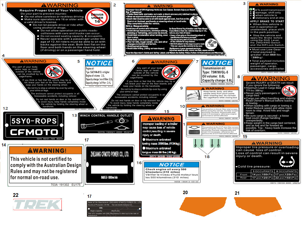 Picture of F19-1-B-V4 - WARNING DECAL(INTERNATIONAL)