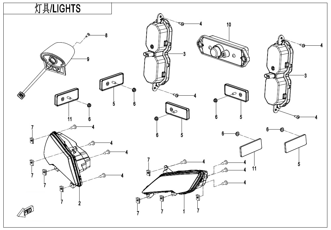 Picture of F16 - LIGHTS