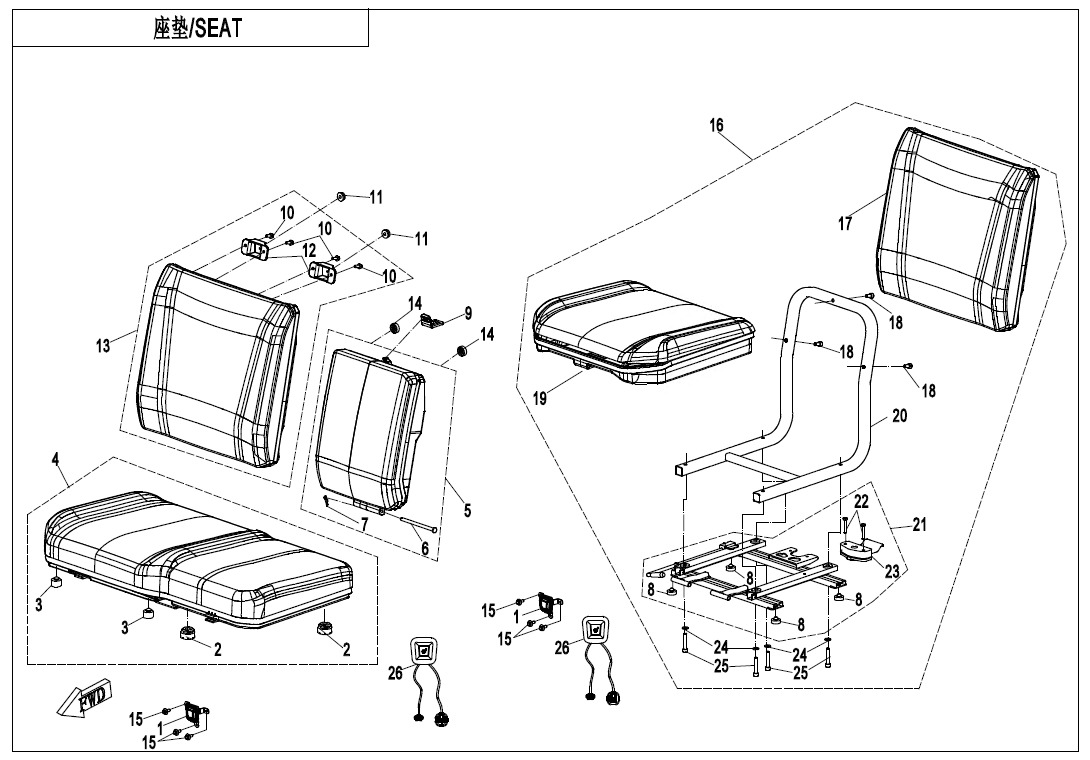 Picture of F13-1-B-V2 - SEAT(HEATING EQUIPMENT)