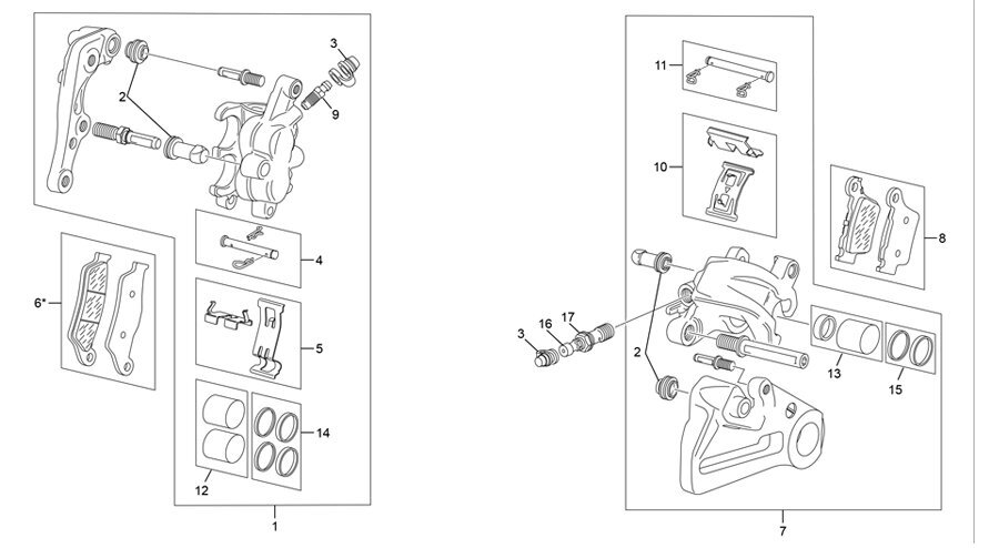 Picture of 06 - FRONT REAR CALIPER