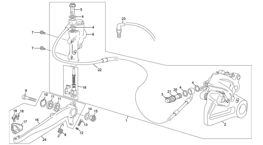 Picture of 04 - REAR BRAKE