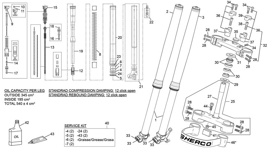 Picture of 02 - FORK KAYABA