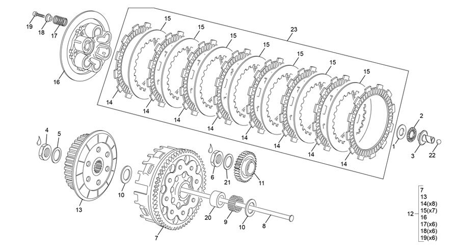 Picture of 20 - CLUTCH