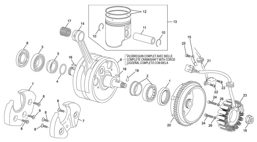 Picture of 19 - CRANKSHAFT