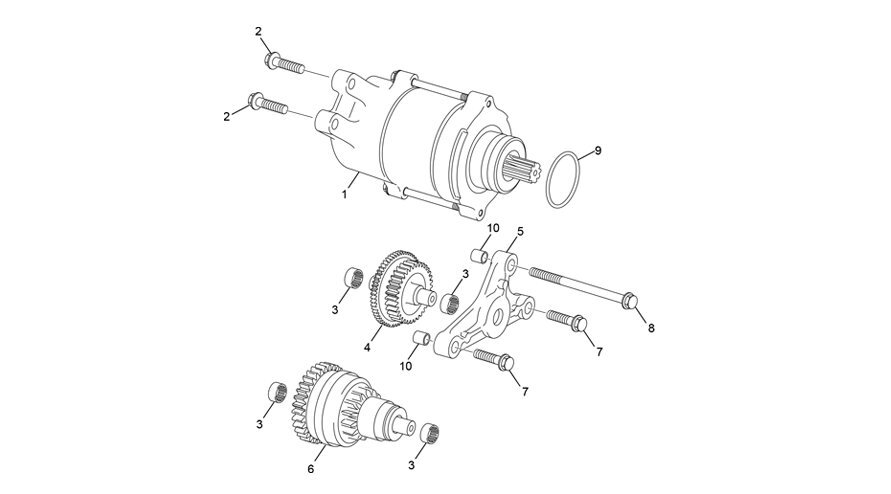 Picture of 15 - STARTER MOTOR