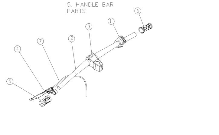 Picture of F04 - HANDLE BAR PARTS