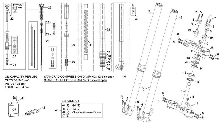 Picture of 02 - FORK KAYABA
