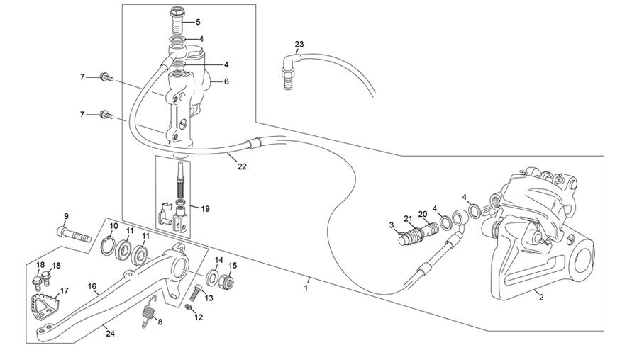 Picture of 04 - REAR BRAKE