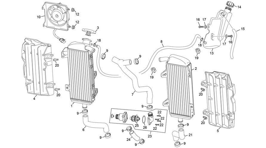 Picture of 08 - RADIATOR