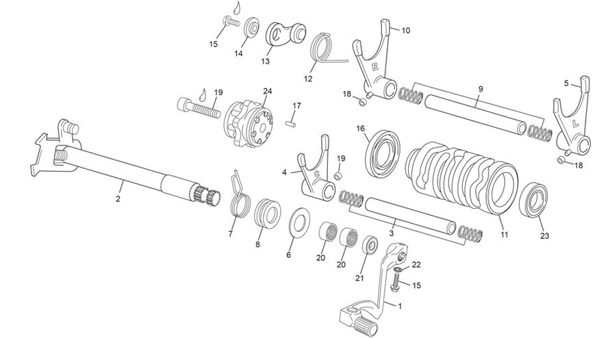 Picture of 16 - CRANKCASE ASSEMBLY