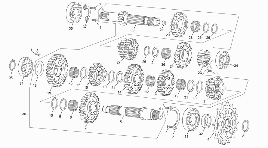 Picture of 17 - GEAR SET