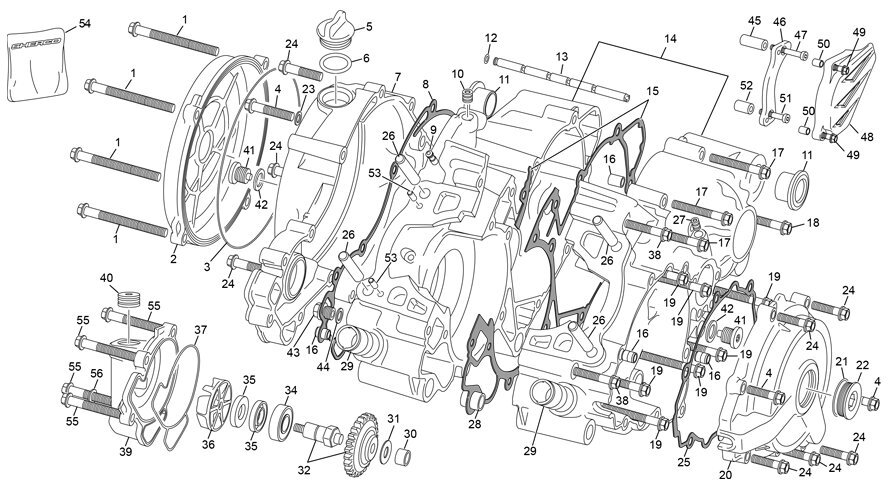 Picture of 18 - CRANKCASE ASSEMBLY