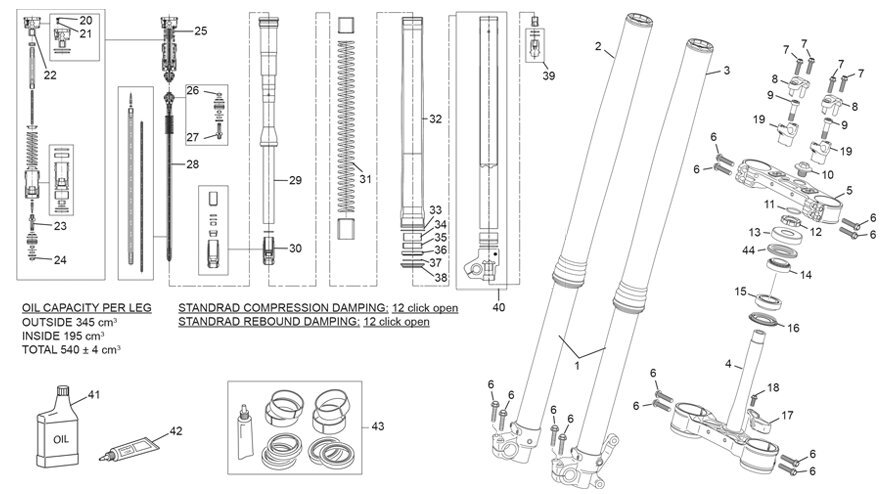 Picture of 02 - FORK KAYABA