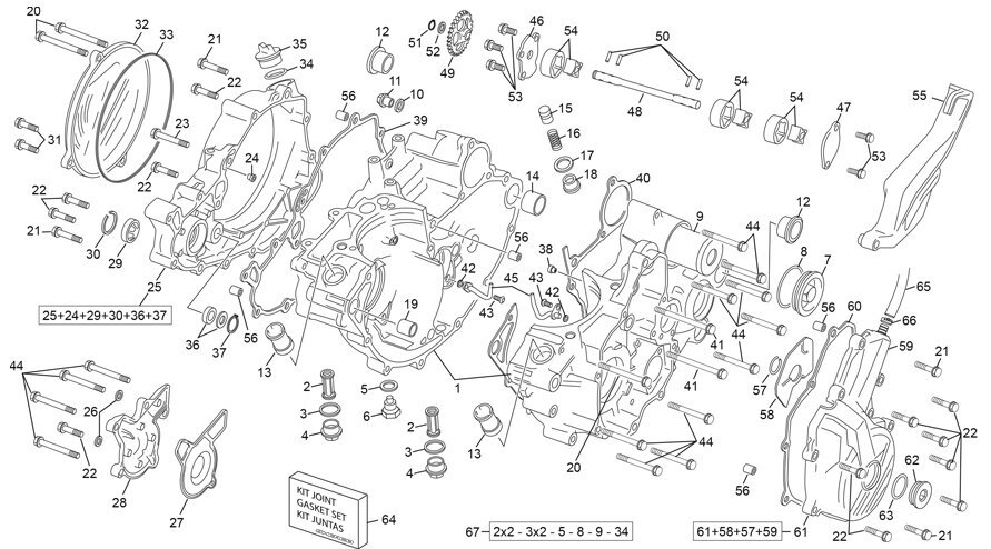 Picture of 18 - CRANKCASE ASSEMBLY