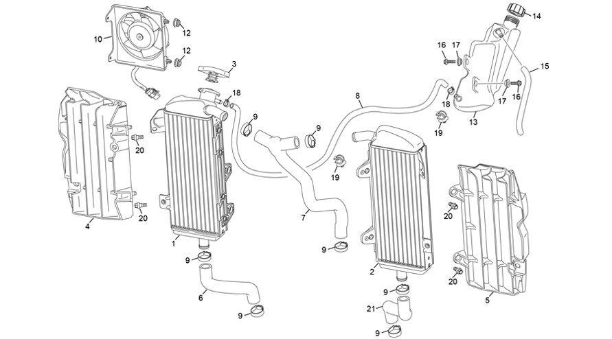 Picture of 08 - RADIATOR