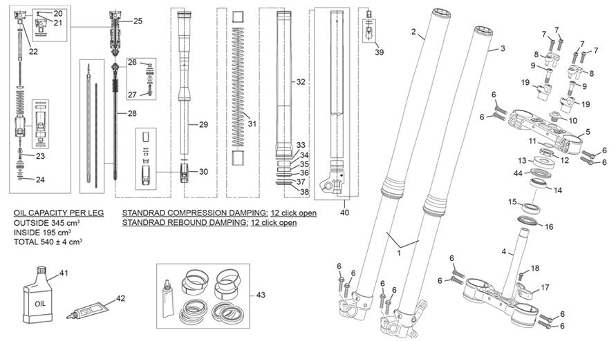 Picture of 02 - FORK KAYABA