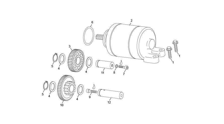 Picture of 15 - STARTER MOTOR