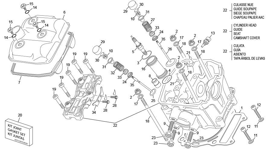 Picture of 22 - CYLINDER HEAD