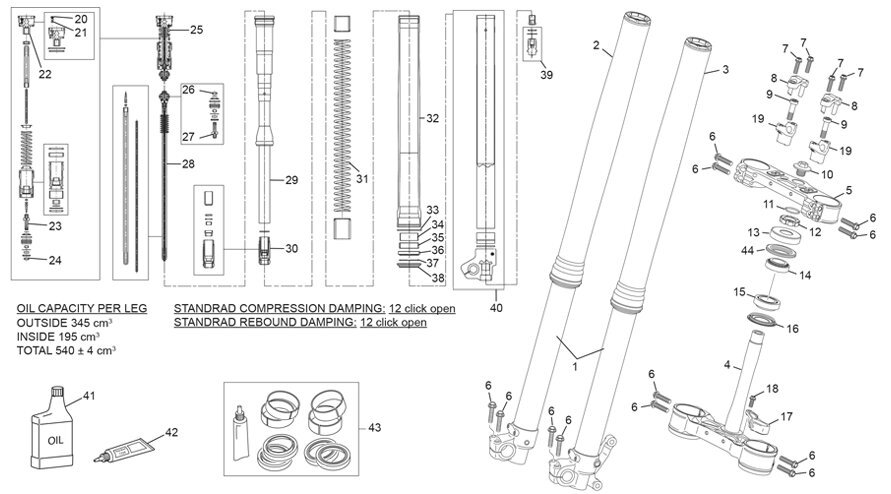 Picture of 02 - FORK KAYABA