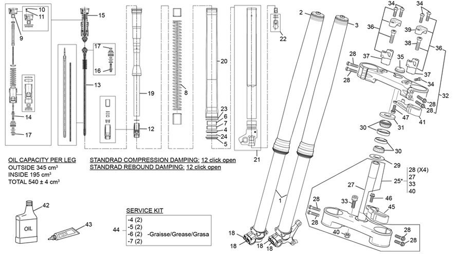 Picture of 02 - FORK KAYABA