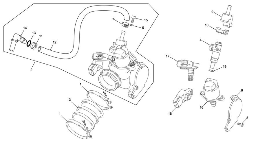 Picture of 24 - INJECTOR BODY
