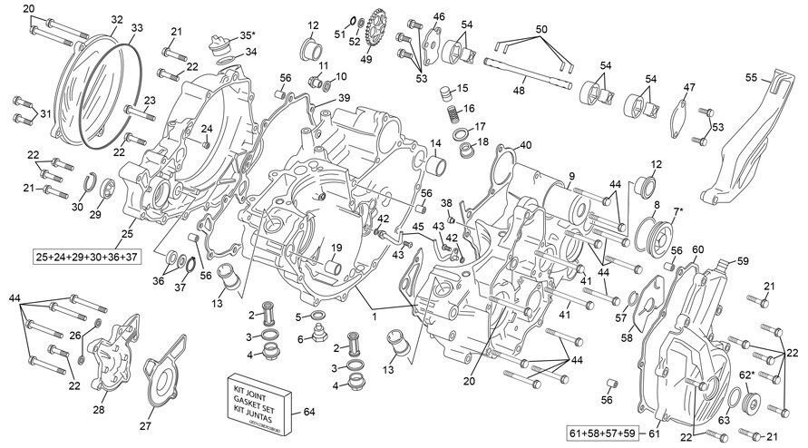 Picture of 18 - CRANKCASE ASSEMBLY