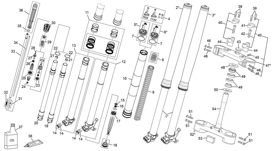 Picture of 02 - FORK WP XPLOR