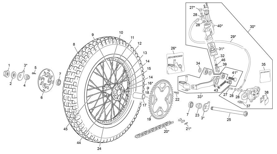 Picture of 07 - REAR WHEEL