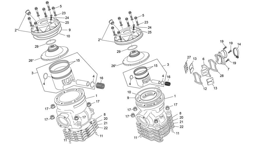 Picture of 18 - CYLINDER - CYLINDER HEAD