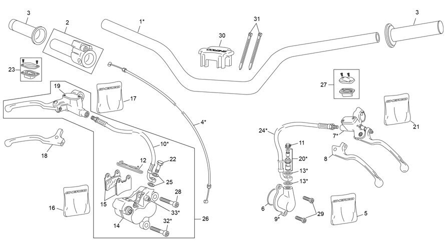 Picture of 08 - HANDLEBAR