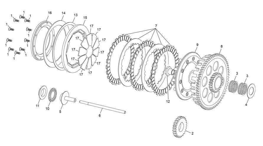 Picture of 17 - CLUTCH