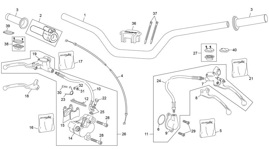 Picture of 08 - HANDLEBAR